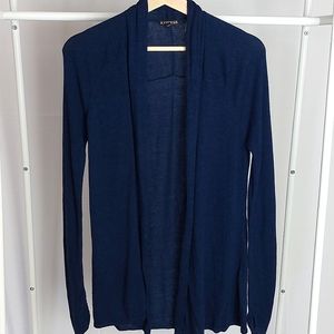 Express Navy Blue Cardigan